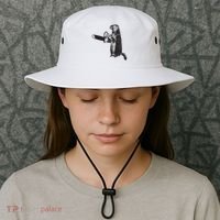 Woodchuck Groundhog Day Could Chainsaw Wood Bucket Hat thumb 3