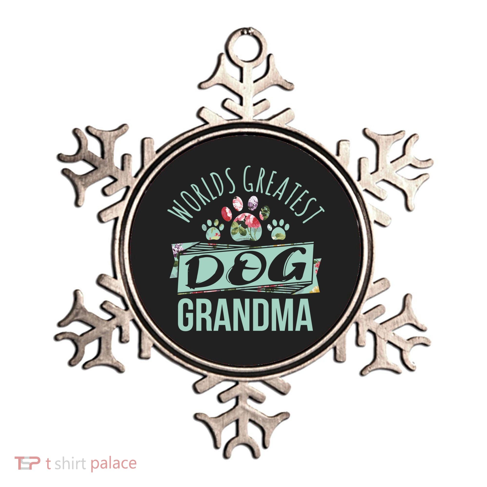 World's Greatest Dog Grandma Ever Pet Love Meaningful Gift Ornament