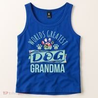 World's Greatest Dog Grandma Ever Pet Love Meaningful Gift Tank Top thumb 2