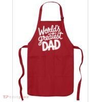 Worlds Greatest Dad Funny Cute Father Day Apron thumb 0