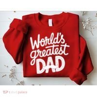 Worlds Greatest Dad Funny Cute Father Day Sweatshirt thumb 2