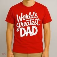 Worlds Greatest Dad Funny Cute Father Day T-Shirt thumb 3
