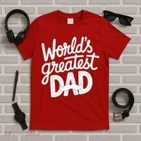 Worlds Greatest Dad Funny Cute Father Day T-Shirt thumb 5