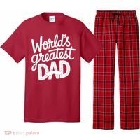 Worlds Greatest Dad Funny Cute Father Day Pajama Set thumb 0
