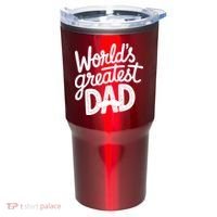 Worlds Greatest Dad Funny Cute Father Day Tumbler thumb 0