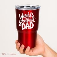 Worlds Greatest Dad Funny Cute Father Day Tumbler thumb 2