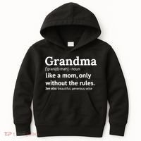 Womens Grandma Definition Shirt Funny Gift For Grandmother TShirt Kids Hoodie thumb 0