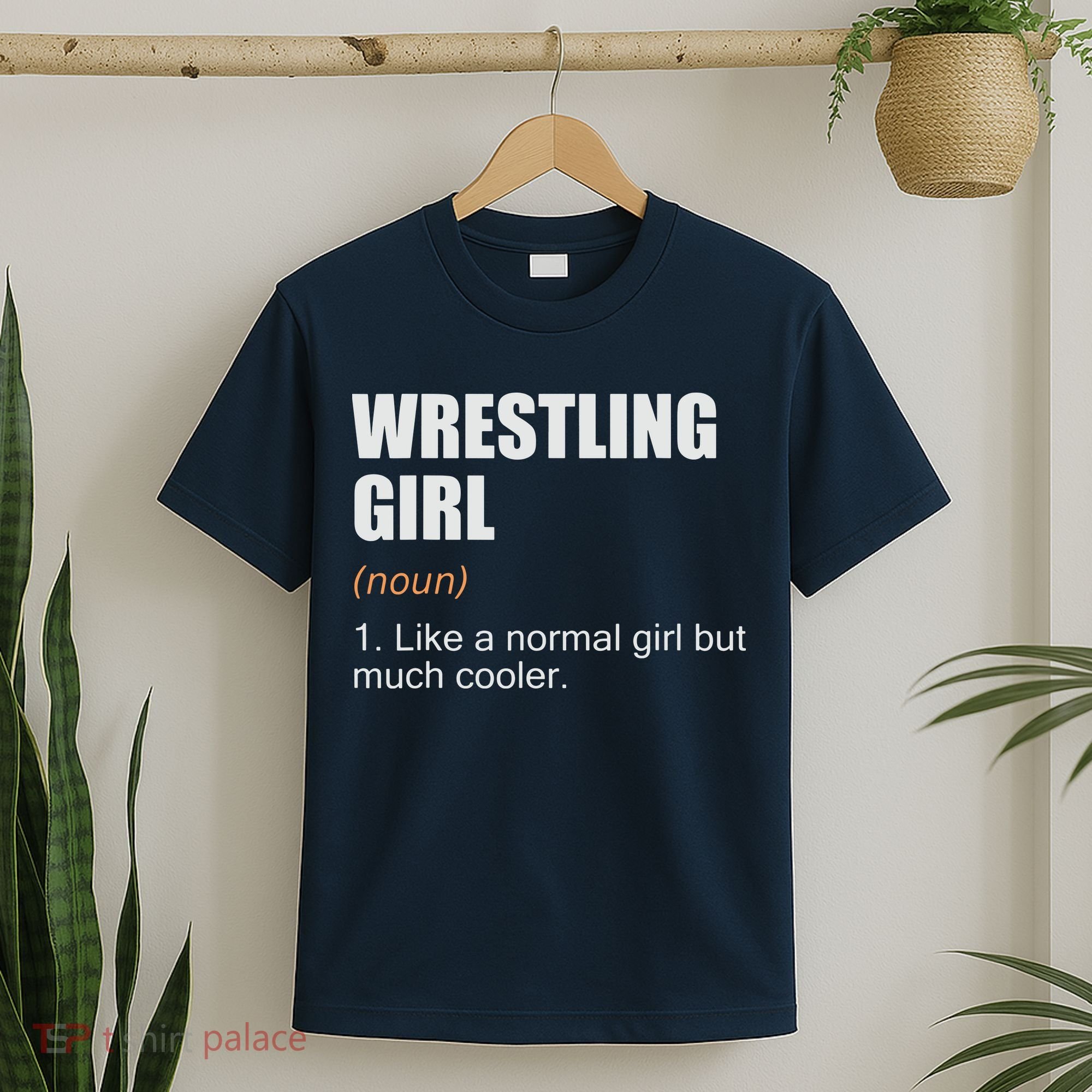 Wrestling Girl Definition Funny Wrestling Girl T-Shirt