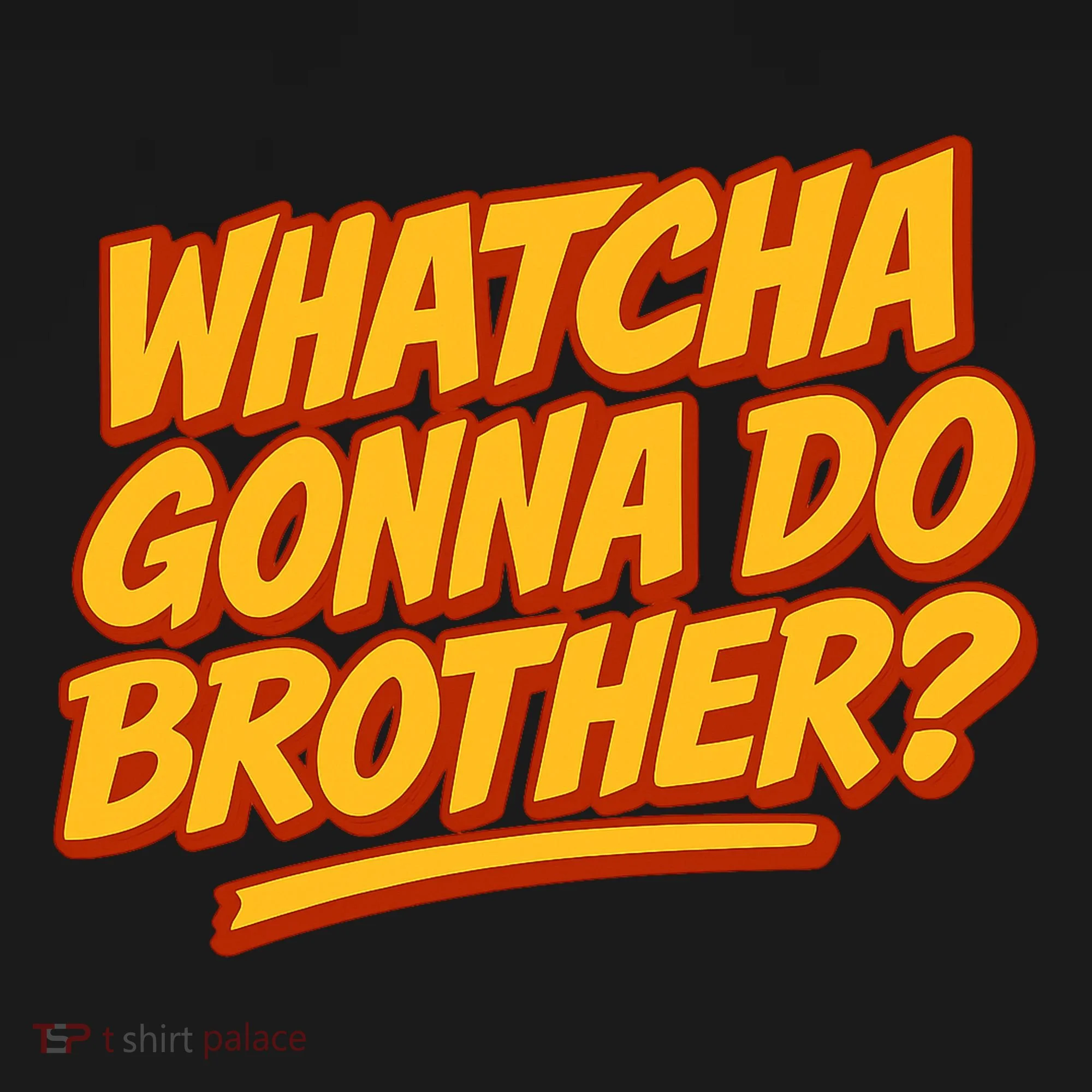 Whatcha Gonna Do Brother? Doggie Tank