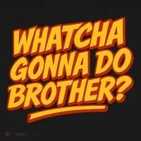 Whatcha Gonna Do Brother? Toddler Hoodie thumb 2