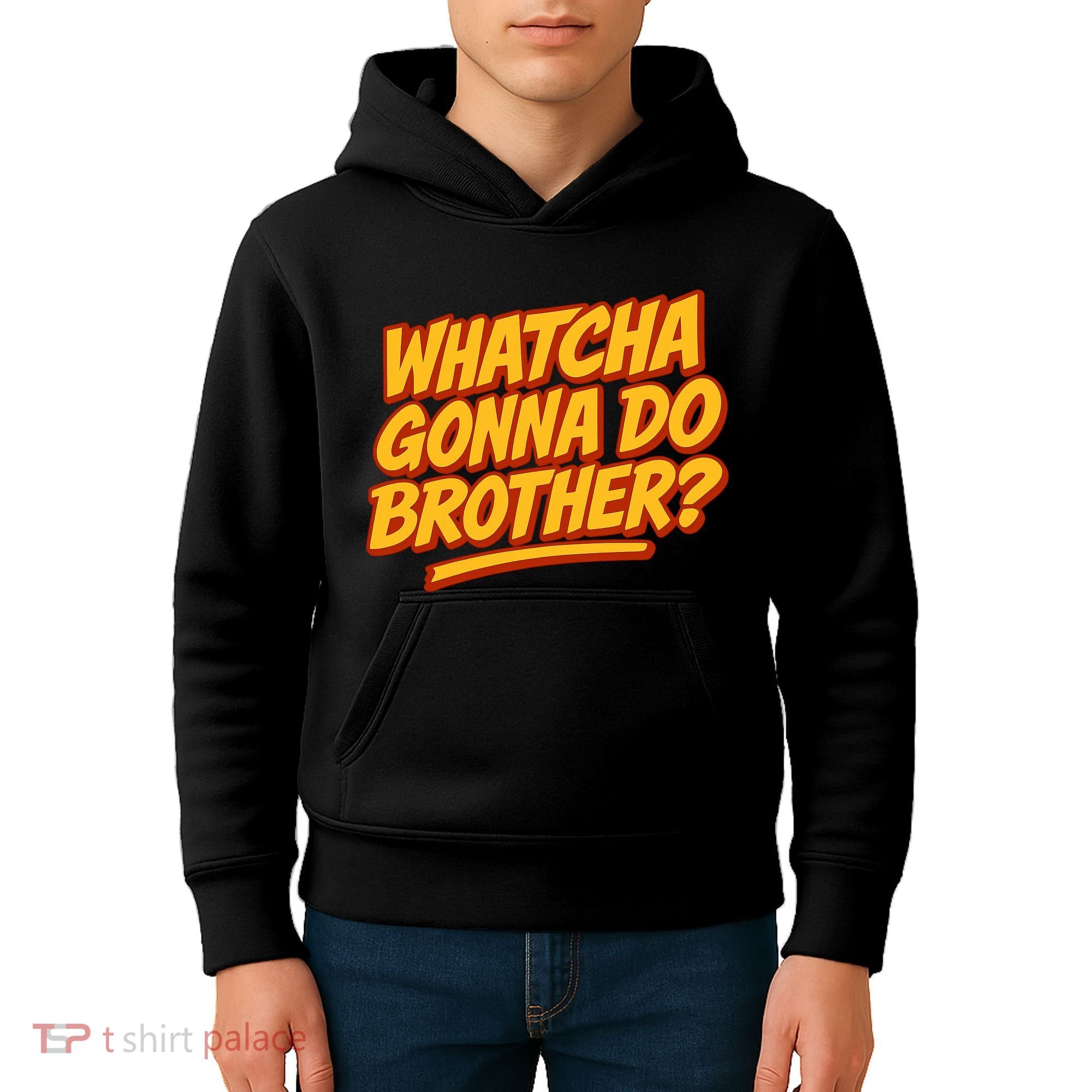Whatcha Gonna Do Brother? Kids Hoodie