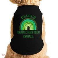 Wear Green For Traumatic Brain Injury Awareness Month Doggie Tank thumb 0