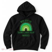 Wear Green For Traumatic Brain Injury Awareness Month Hoodie thumb 0