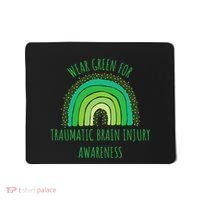 Wear Green For Traumatic Brain Injury Awareness Month Mousepad thumb 0