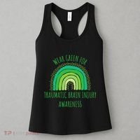 Wear Green For Traumatic Brain Injury Awareness Month Women's Tank Top thumb 3