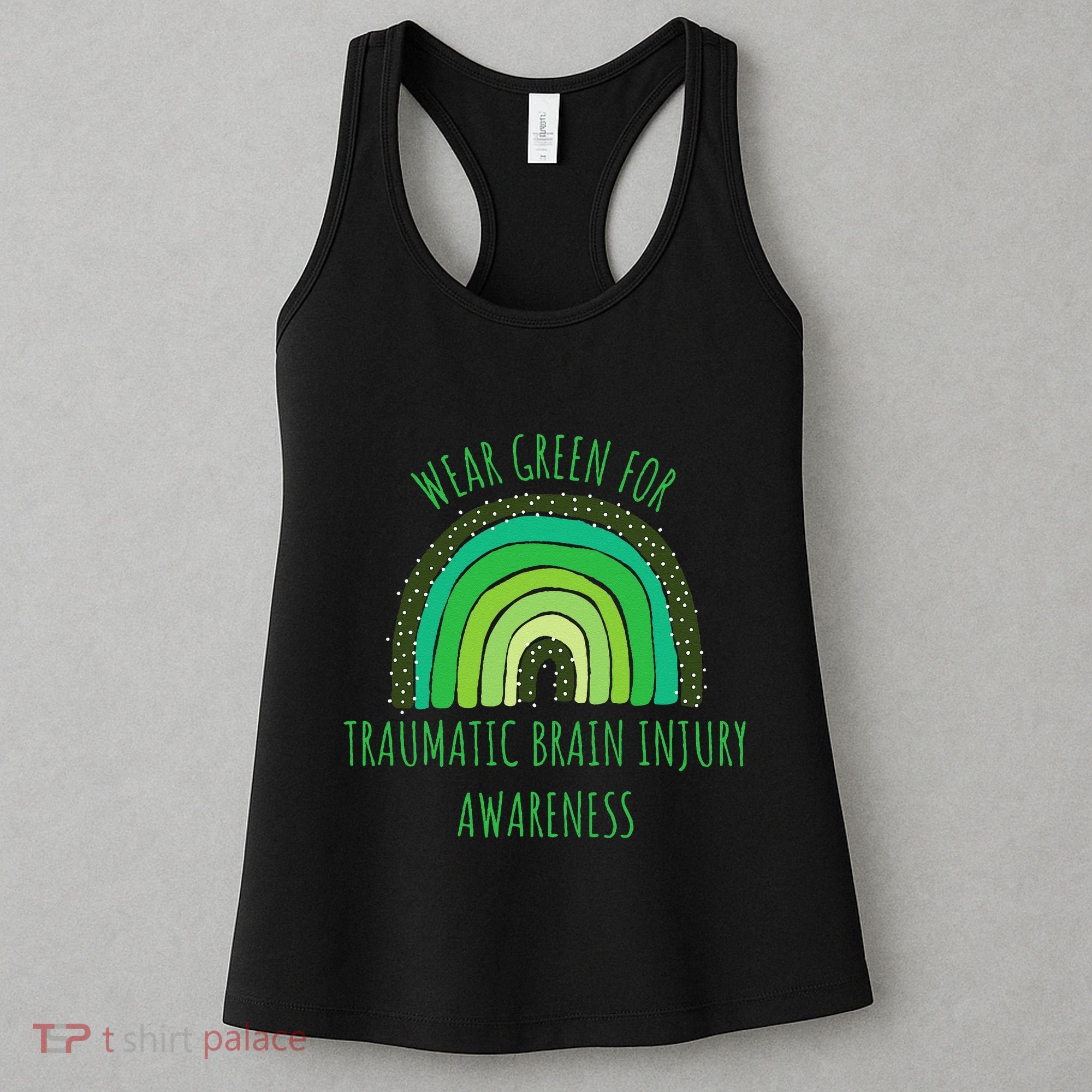 Wear Green For Traumatic Brain Injury Awareness Month Women's Tank Top