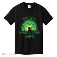 Wear Green For Traumatic Brain Injury Awareness Month Kids T-Shirt thumb 0