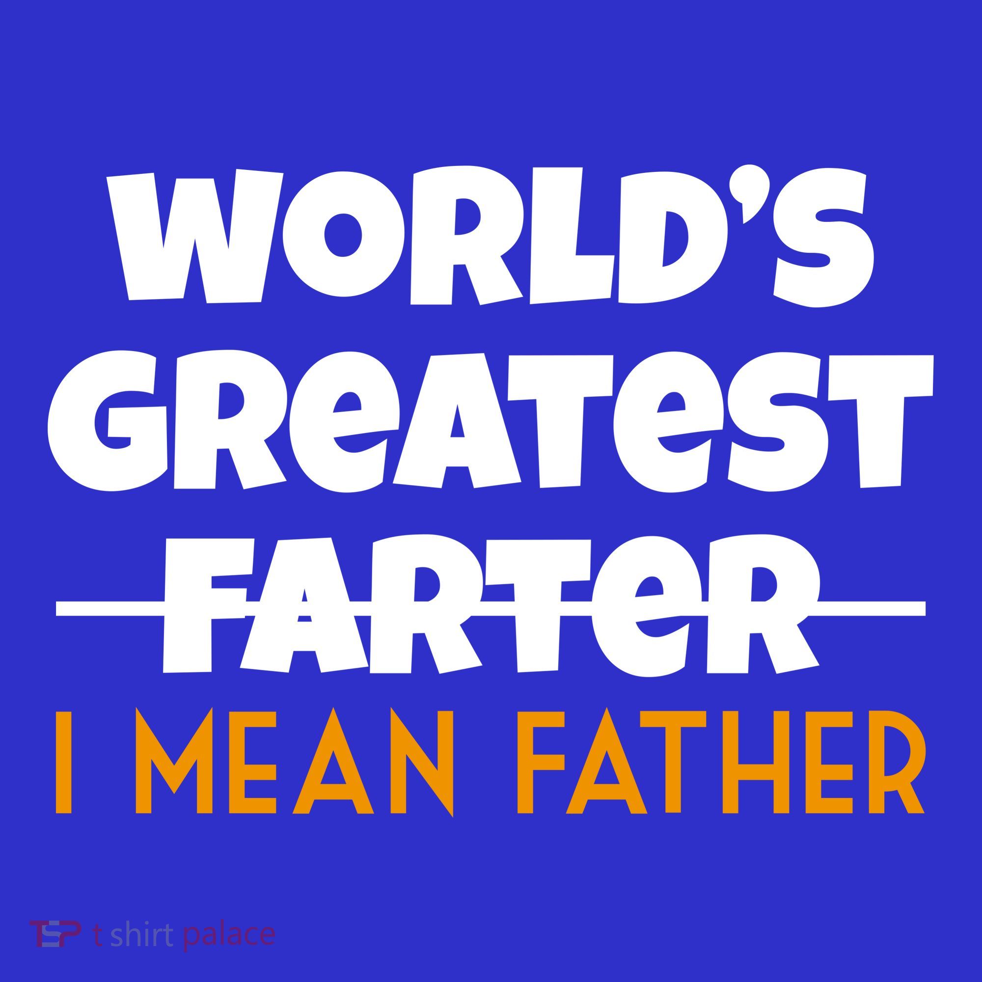 World's Greatest Farter I Mean Father Funny Women's Tank Top