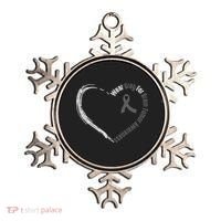 Wear Grey For Brain Tumor Awareness Brain Cancer Cool Gift Ornament thumb 0