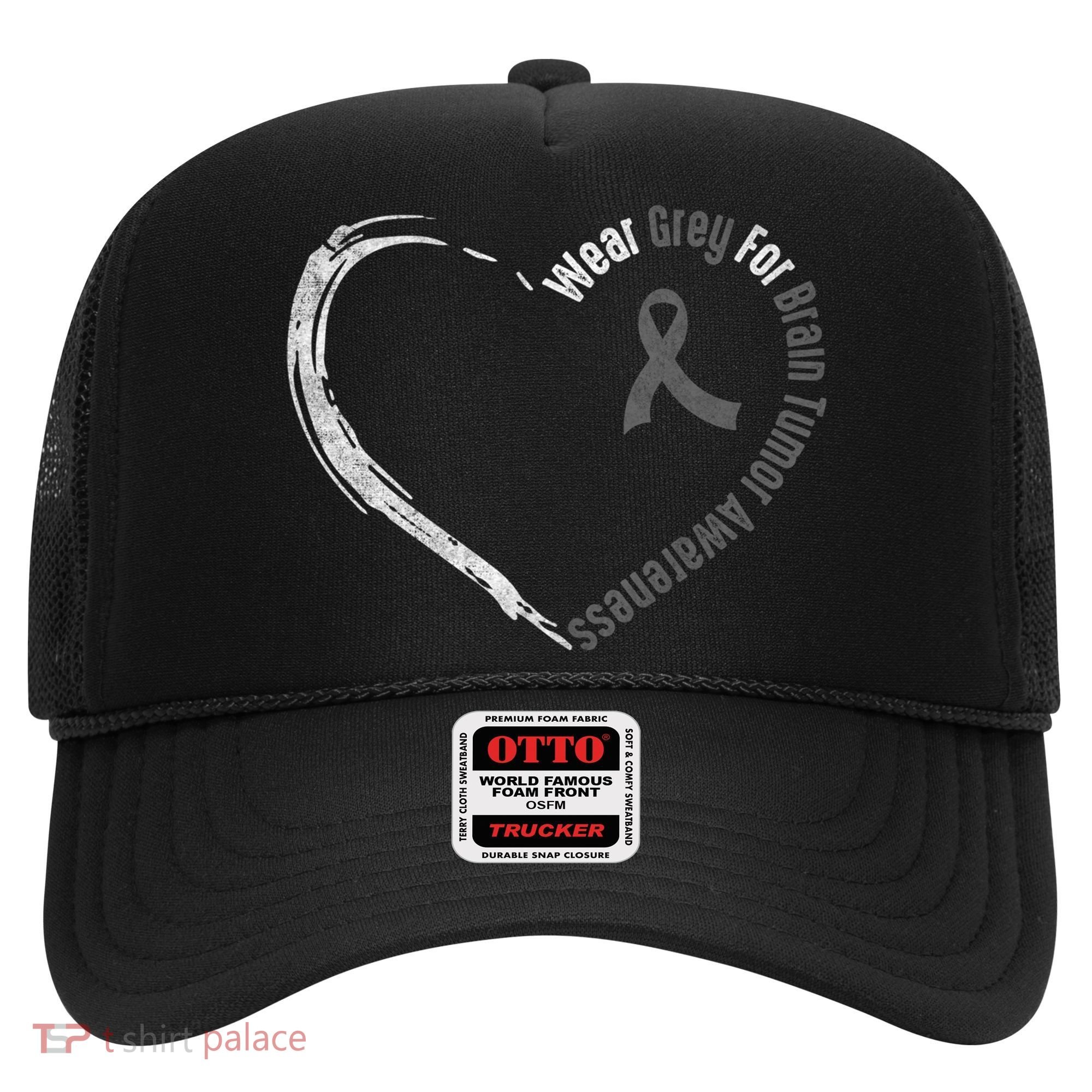 Wear Grey For Brain Tumor Awareness Brain Cancer Cool Gift Hat