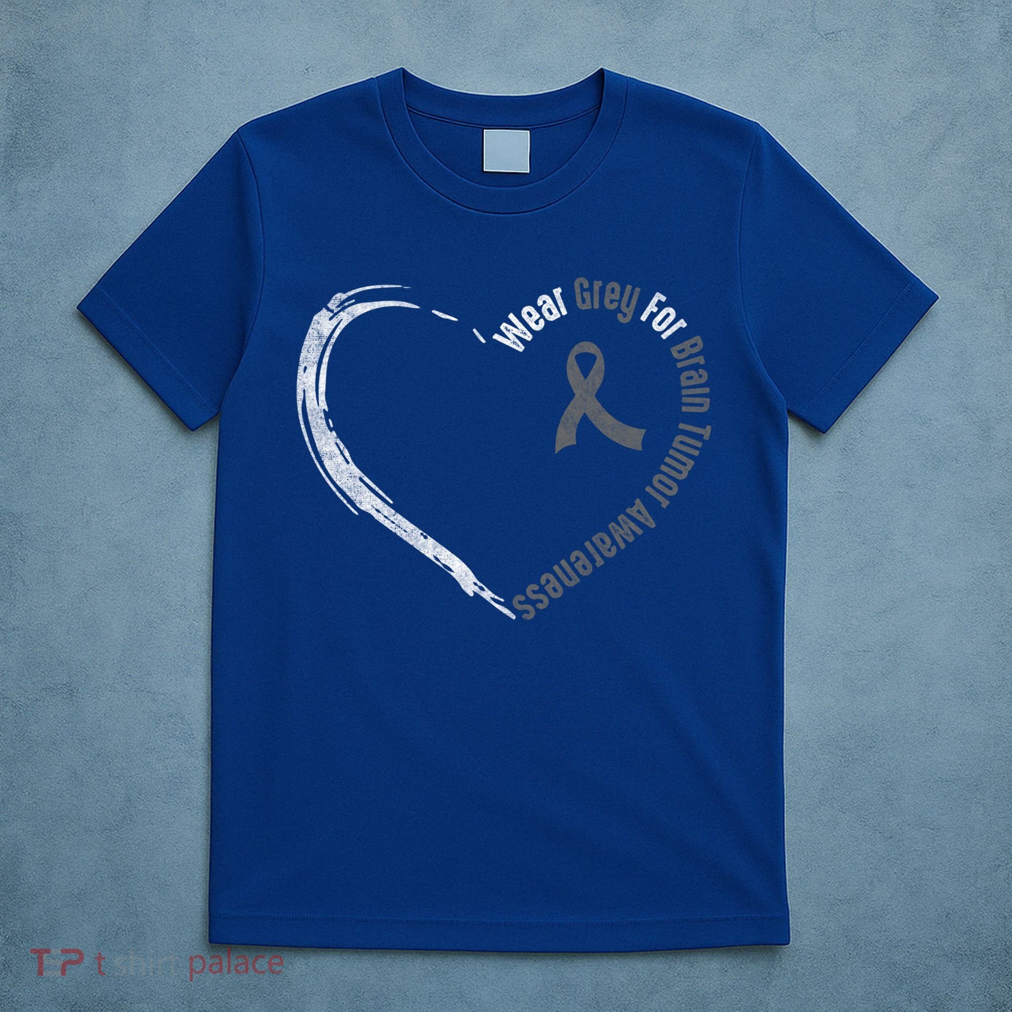 Wear Grey For Brain Tumor Awareness Brain Cancer Cool Gift T-Shirt