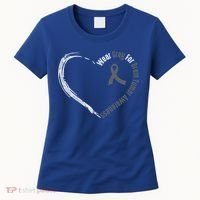 Wear Grey For Brain Tumor Awareness Brain Cancer Cool Gift Women's T-Shirt thumb 0