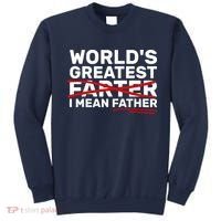 World's Greatest Farter I Mean Father Fathers Day Sweatshirt thumb 0