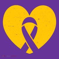 Wear Gold For Childhood Cancer Awareness Ribbon T-Shirt thumb 7