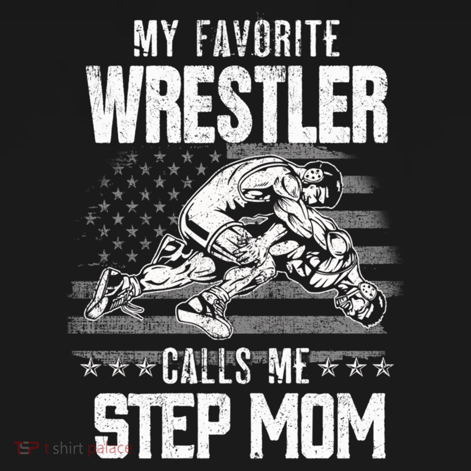 Wrestling Gift Favorite Wrestler Calls Me Step Mom Gift Women's Hoodie