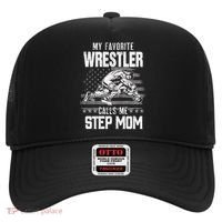 Wrestling Gift Favorite Wrestler Calls Me Step Mom Gift Hat thumb 0