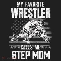 Wrestling Gift Favorite Wrestler Calls Me Step Mom Gift Hat thumb 2
