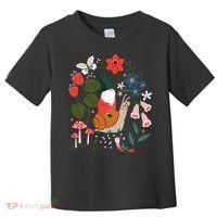 Whimsical Garden Gnome Riding Snail Toddler T-Shirt thumb 0