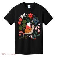 Whimsical Garden Gnome Riding Snail Kids T-Shirt thumb 0