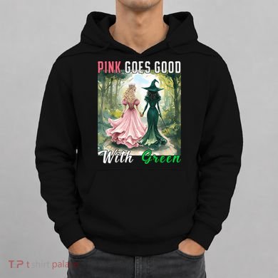 Witch Goes Good With Green Halloween Witch Hoodie