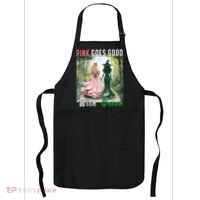 Witch Goes Good With Green Halloween Witch Apron thumb 0