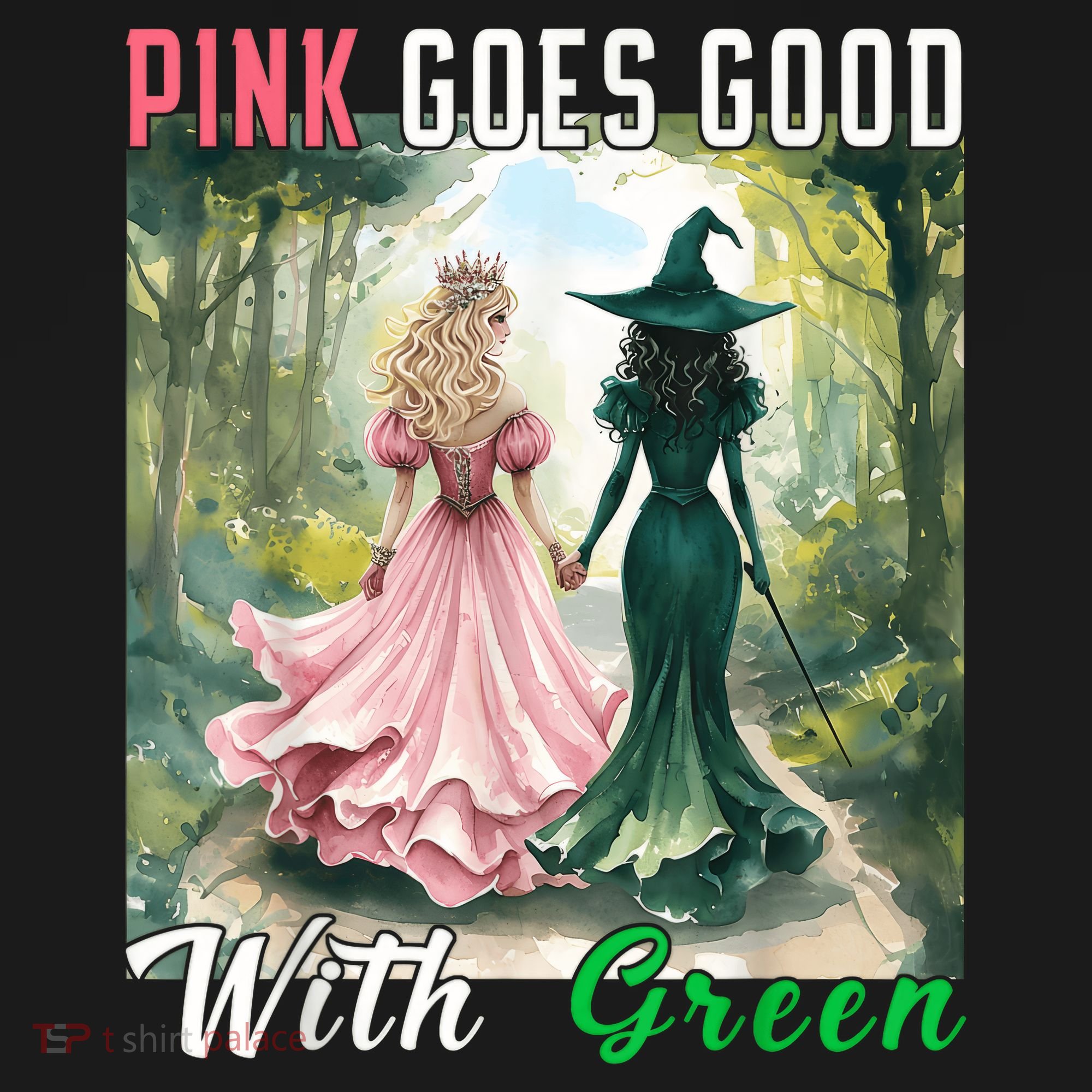 Witch Goes Good With Green Halloween Witch Apron