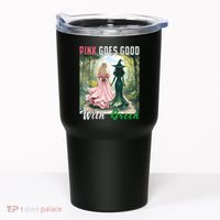 Witch Goes Good With Green Halloween Witch Tumbler thumb 0