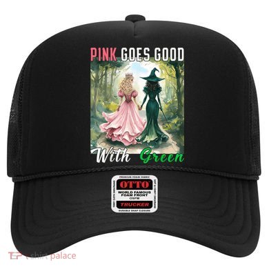 Witch Goes Good With Green Halloween Witch Hat