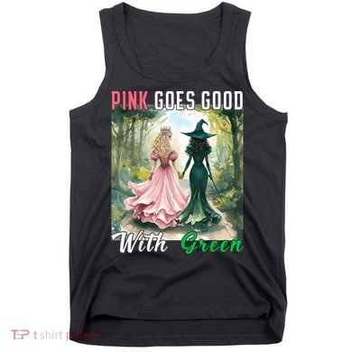 Witch Goes Good With Green Halloween Witch Tank Top