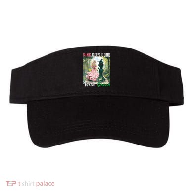 Witch Goes Good With Green Halloween Witch Visor