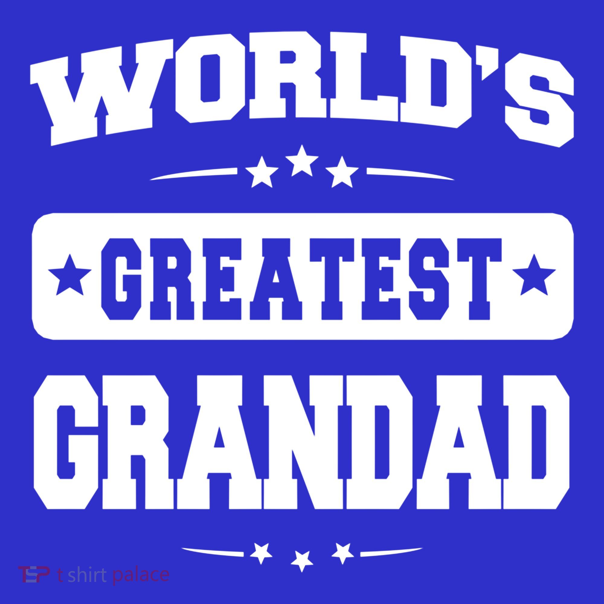 Worlds Greatest Grandad Dad Birthday Fathers Day Gift Sweatshirt