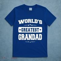 Worlds Greatest Grandad Dad Birthday Fathers Day Gift T-Shirt thumb 5