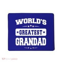 Worlds Greatest Grandad Dad Birthday Fathers Day Gift Mousepad thumb 0