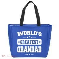 Worlds Greatest Grandad Dad Birthday Fathers Day Gift Tote Bag thumb 0