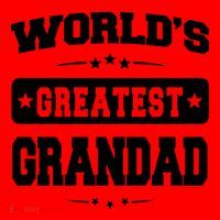 Worlds Greatest Grandad Dad Birthday Fathers Day Gift Santa Hat thumb 1
