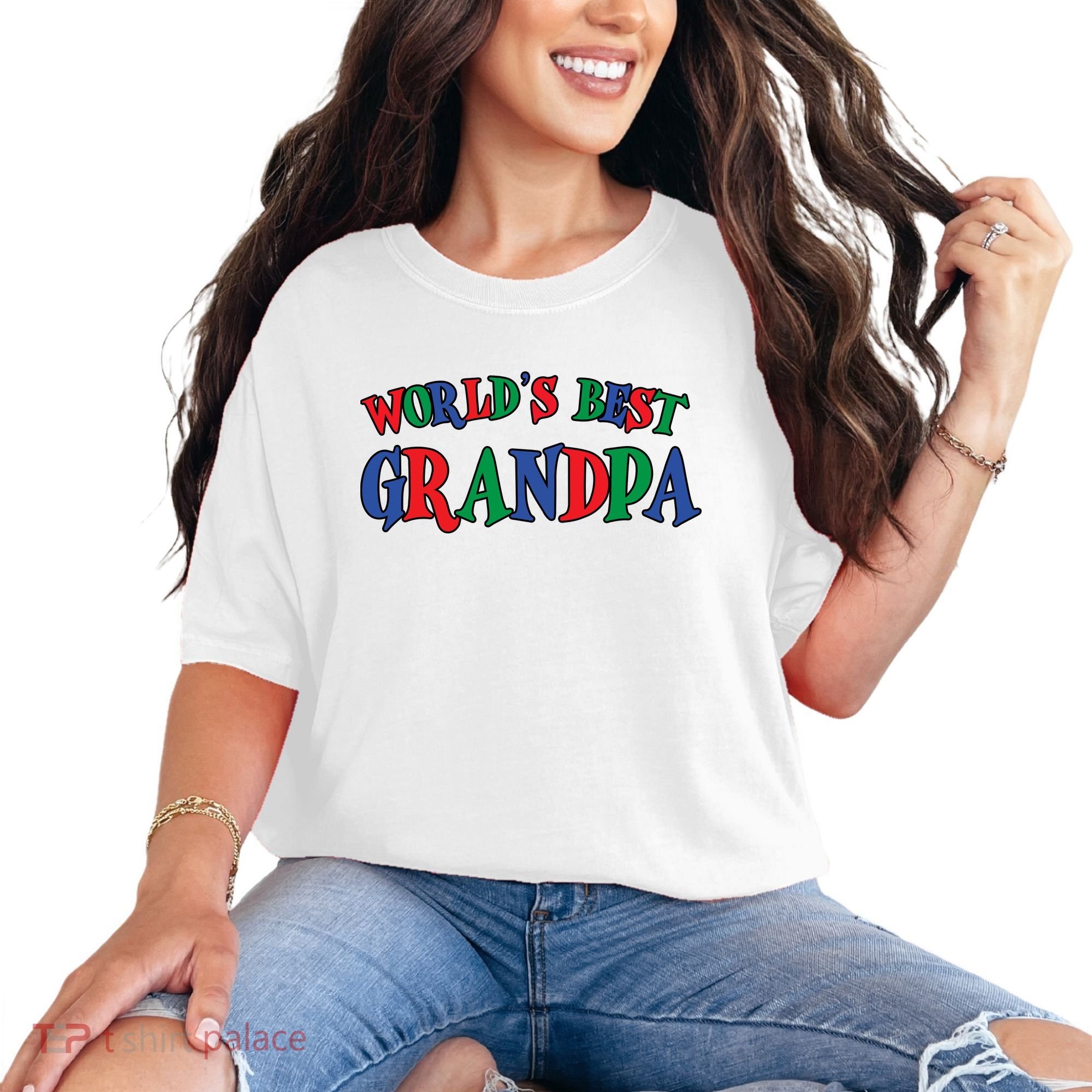 World's Greatest Grandpa Comfort Colors T-Shirt