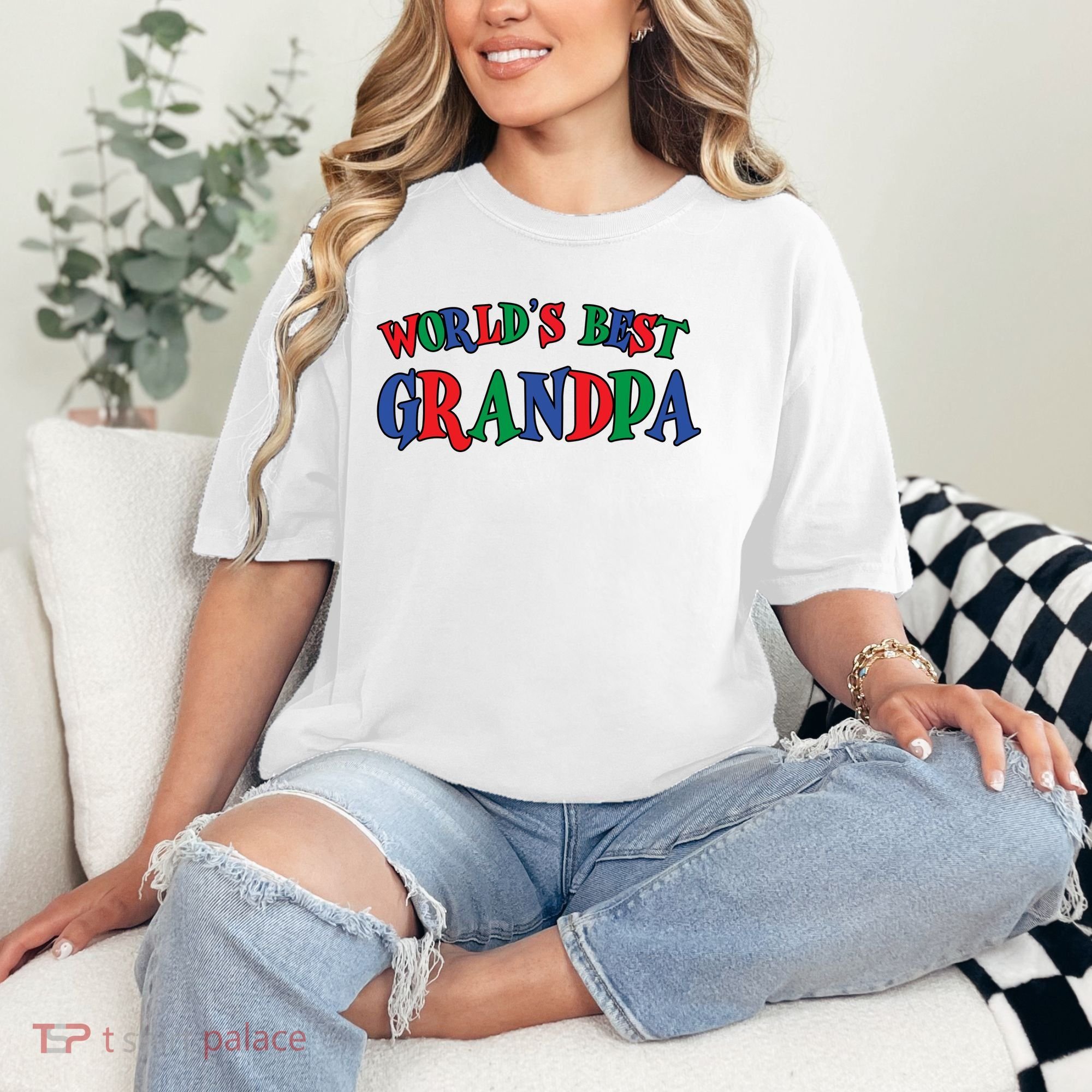 World's Greatest Grandpa Comfort Colors T-Shirt