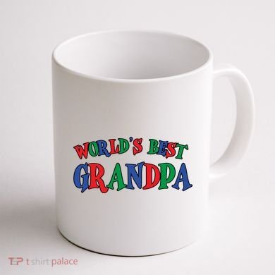 World's Greatest Grandpa Coffee Mug back