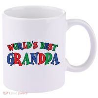 World's Greatest Grandpa 11oz C Handle Ceramic Mug thumb 0