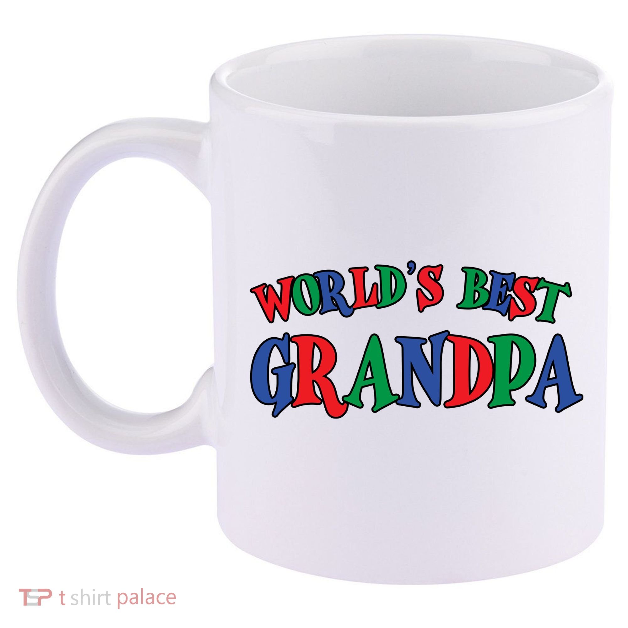 World's Greatest Grandpa 11oz C Handle Ceramic Mug